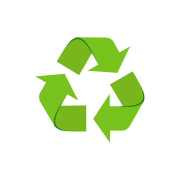 Recycle symbol vector graphics