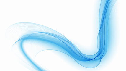 Blue background Abstract wave blue spiral Transparent wave