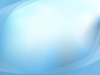 Light Blue Background with shape oval vector, gradient blue template wallpaper
