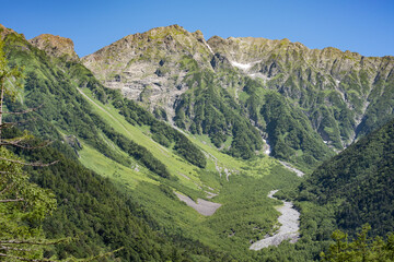 上高地の山