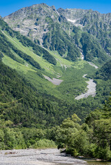上高地の山