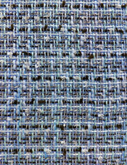multi-colored tweed woven fabric textile background, Chanel style classic fabric - obrazy, fototapety, plakaty