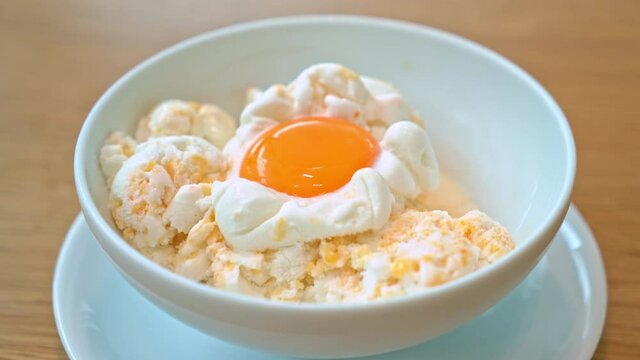 Frozen eggs icecream - A Design of Ice cream entitled &ldquo;Ice- crem with egg yolk