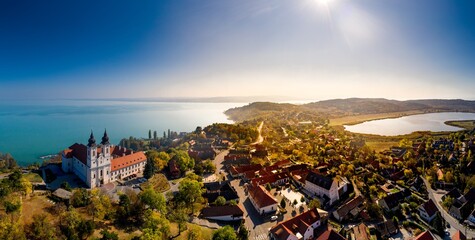 Tihany landscape, lake Balaton, Hungary
