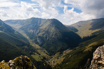 view from the mountain