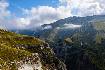 Fototapeta premium landscape in the mountains