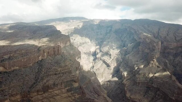 Al Hajar Mountains in Oman