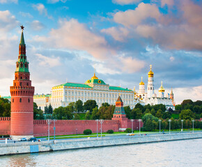 Obraz premium Kremlin. Summer sunset. Moscow. Russia