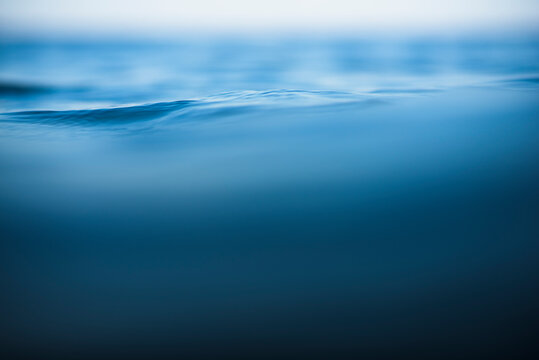 Closeup Ocean Water Surface Detail