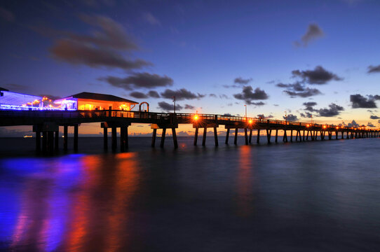 The Dania Beach Florida Pier