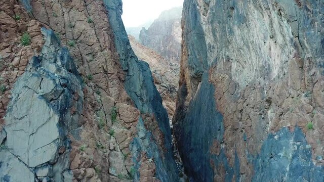 Snake Gorge Canyon in Oman taken in 2015