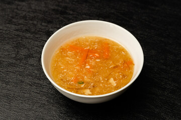 フカヒレスープ　Finest Chinese food shark fin soup 