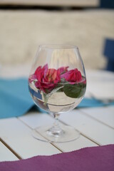 glass of red wine