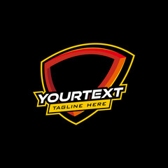 Mascot frame for esport sport logo 