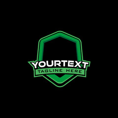 Mascot frame for esport sport logo  © yzor.std