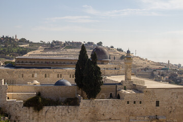 Mount of Olives in Jerusalem