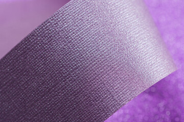 Purple paper design on shiny background
