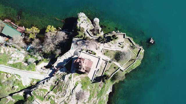 Church of St. John the Theologian -at Kaneo, Ohrid, Macedonia