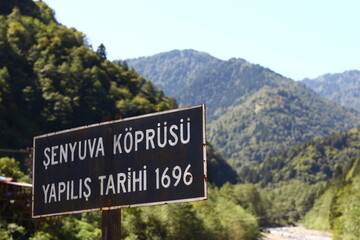 sign on the mountain