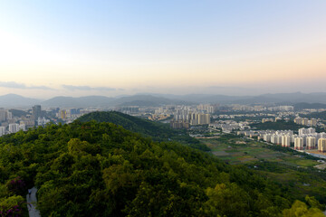 Linchunling Forest Park. View of Sanya