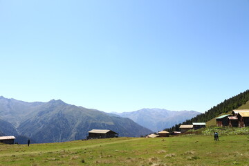 swiss alpine village