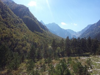 Fototapeta premium mountains in the mountains