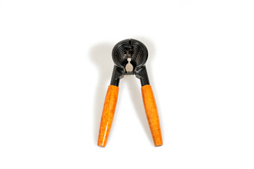 device for splitting nuts. isolate on white background with shadow
