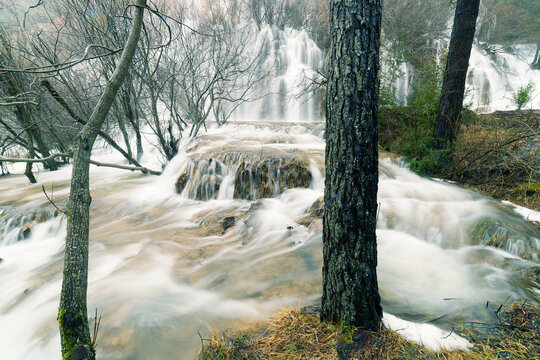 Source of Cuervo River, Vega del Codorno, Serran&iacute;a de Cuenca, Cuenca p