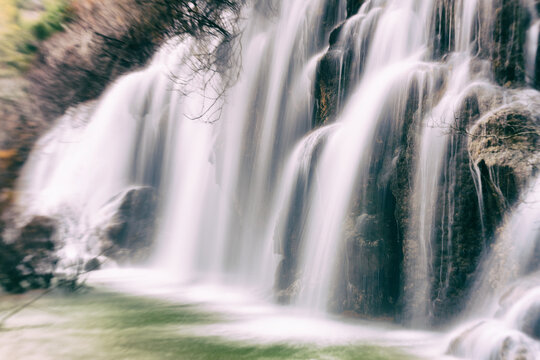 Source of Cuervo River, Vega del Codorno, Serran&iacute;a de Cuenca, Cuenca p