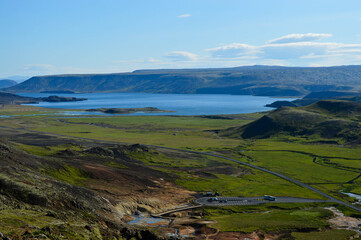 The blue valley