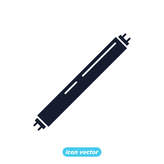 Light Bulb icon. Light Bulb lamp symbol template for graphic and web design collection logo vector illustration