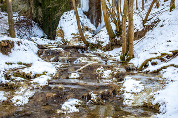 Am Wasserfall von Unterdrackenstein