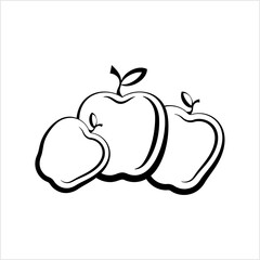Apple Icon, Fruit / Food Icon