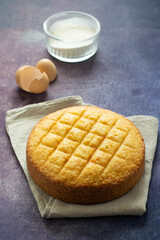 Sponge cake, famous english cake