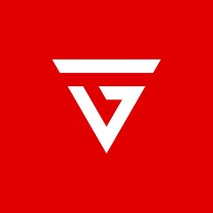 TG creative business triangle logo letter. Universal elegant vector designs