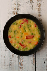 Vegan stew with some vegetables