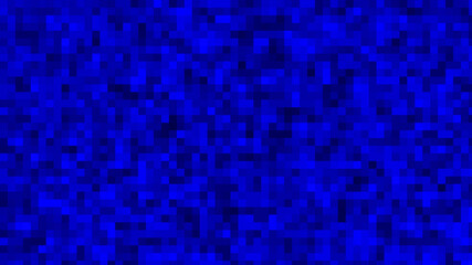 Raster Mosaic Background. Abstract illustration design pattern. Blue. - 413851176