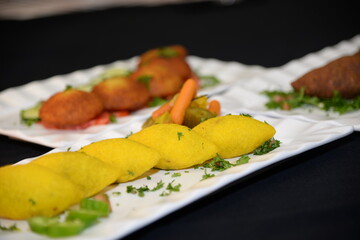 Iraqi Kubba platter mix 