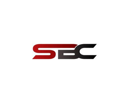 Initial Letter SBC Logo Template Design