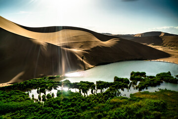 Gobi Desert in Alashan, China