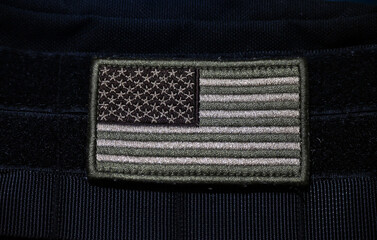 Green American Military Flag Patch 