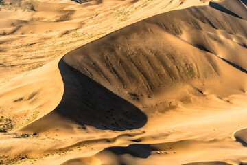 Sand dunes in Gobi desert, Alashan, China