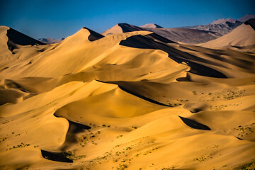 Sand dunes in Gobi desert, Alashan, China