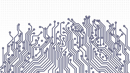 Abstract high tech technology background , electronic pattern . Circuit board vector illustration .