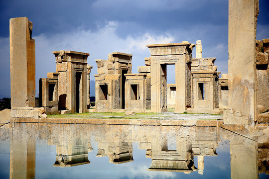 The site of Persepolis, Fars Province, Marvdasht, Iran