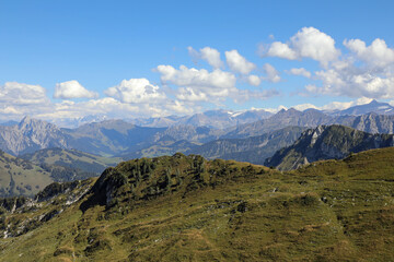 Swiss Alps scenery (the French part)