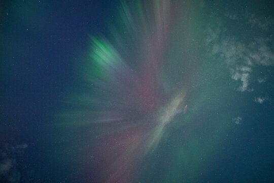 Northern Lights movement and colors