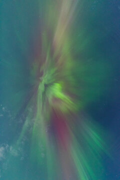Northern Lights movement and colors