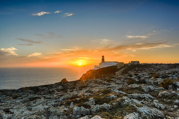 Sonnenuntergang am westlichsten Punkt Europas - Sagres Cabo de São Vicente