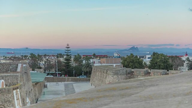 Sunset time lapse with holy grade effect
